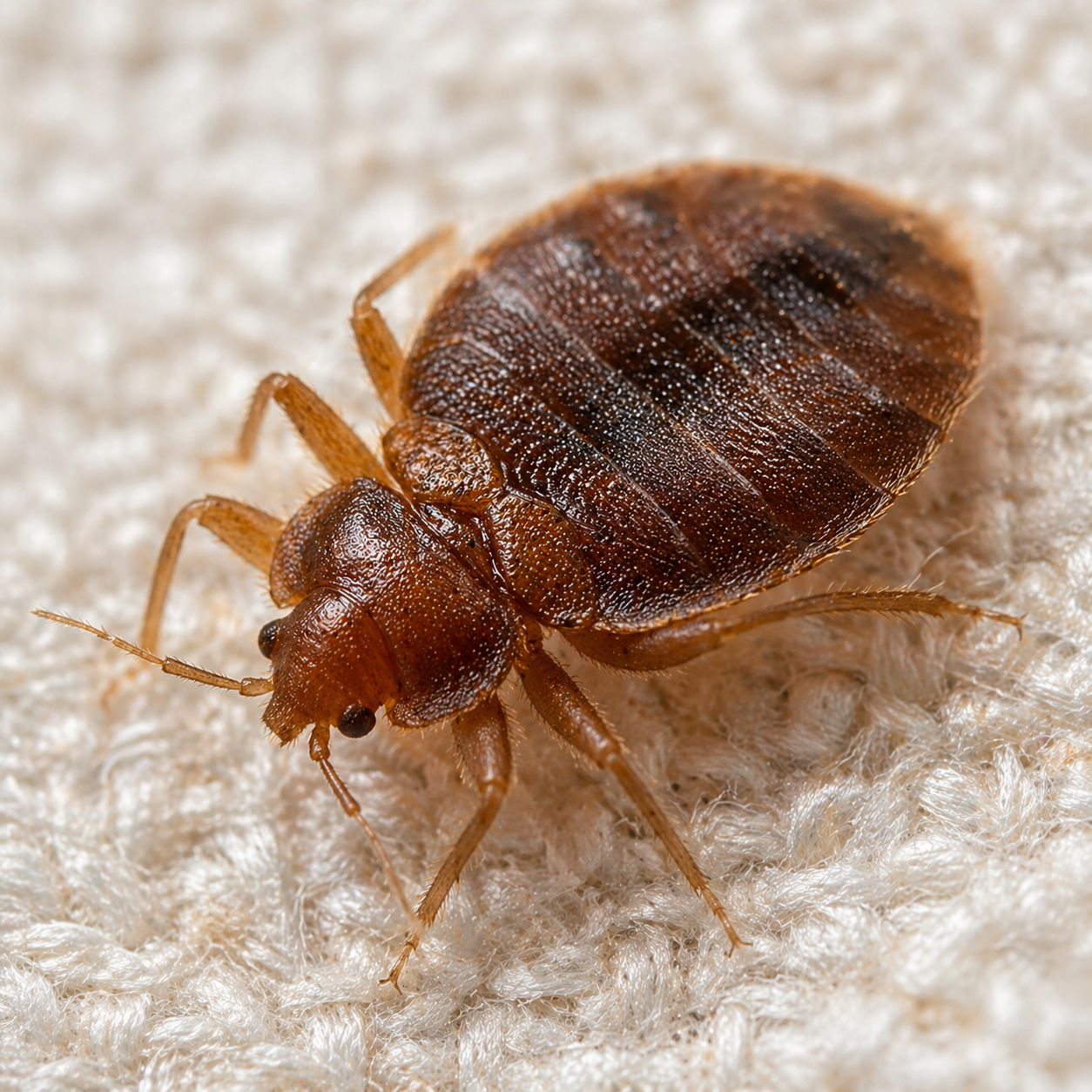 close up image of bed bug